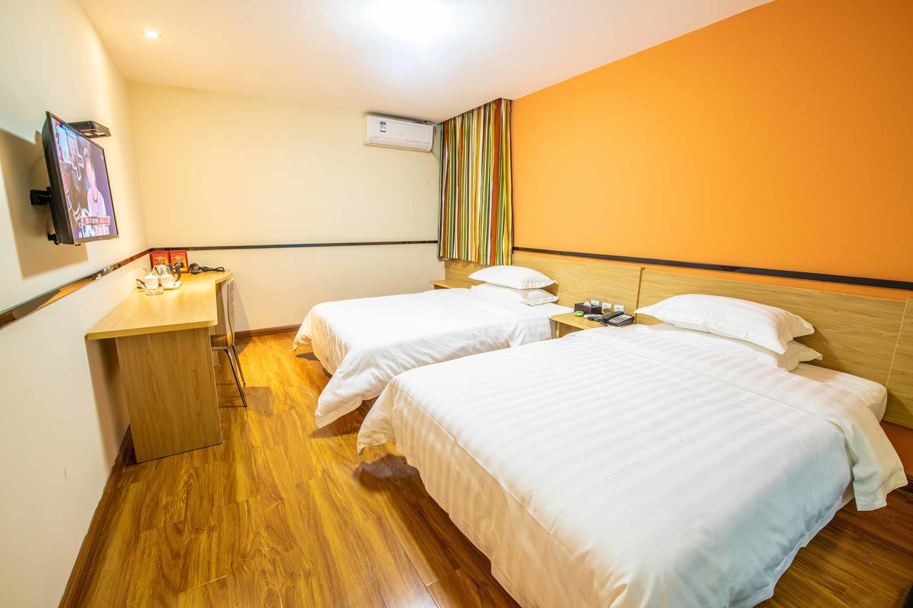 Orange Fashion Apartment Hotel Guangzhou Xiajiao Subway Station Branch Esterno foto